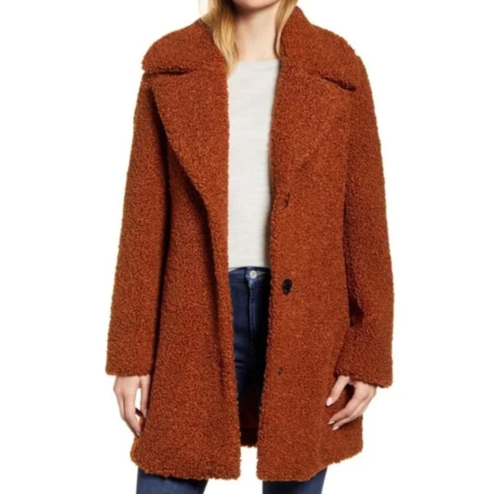 Sam Edelman Brown Teddy Coat